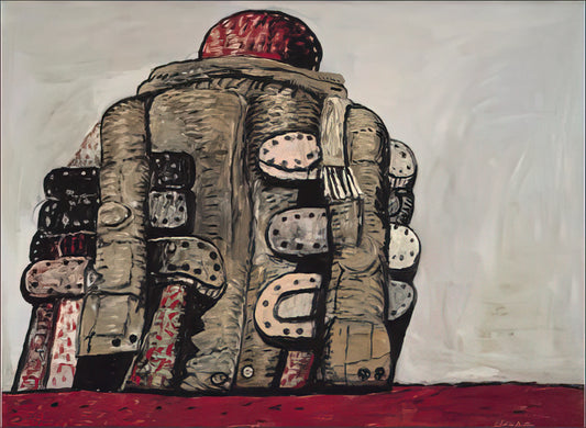Philip Guston in Rome: The Transformative Journey That Redefined Modern Art - BACK VIEW by Philip Guston