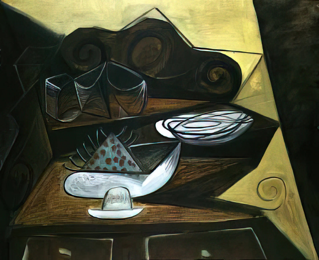 Picasso Matador Print: The Bullfighter in Modernist Vision - The Buffet  Catalan  by Pablo Picasso