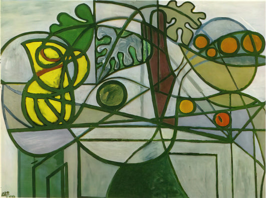Picasso Ostrich Print: A Rare and Playful Masterpiece for Collectors - Still life by Pablo Picasso