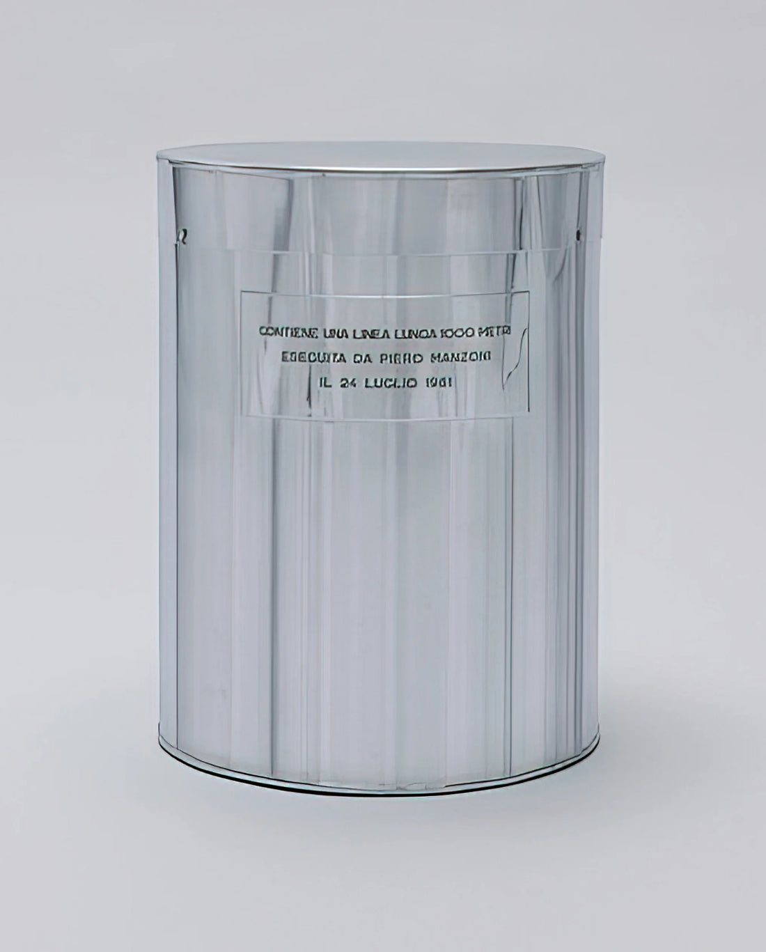 Piero Manzoni's Achrome 1962: A Radical Leap into the Void of Art - Line 1000 Meters Long - 1961 by Piero Manzoni