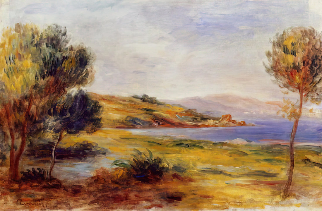 Pierre-Auguste Renoir: The Master of Light, Joy, and Impressionist Beauty - The Bay by Pierre-Auguste Renoir