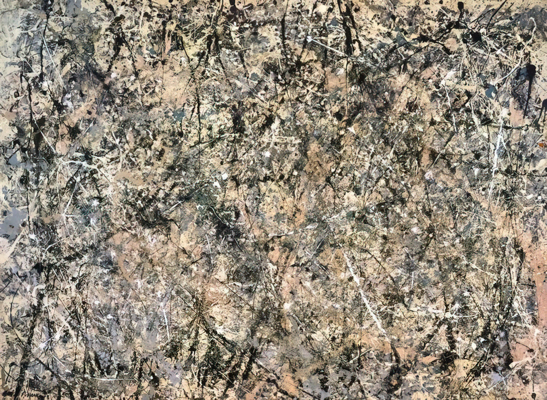 Pierre Lagrange Pollock: The Collector Who Championed Abstract Expressionism's Most Revolutionary Artist - NUMBER 1 LAVENDER MIST 1950 1 by Jackson Pollock