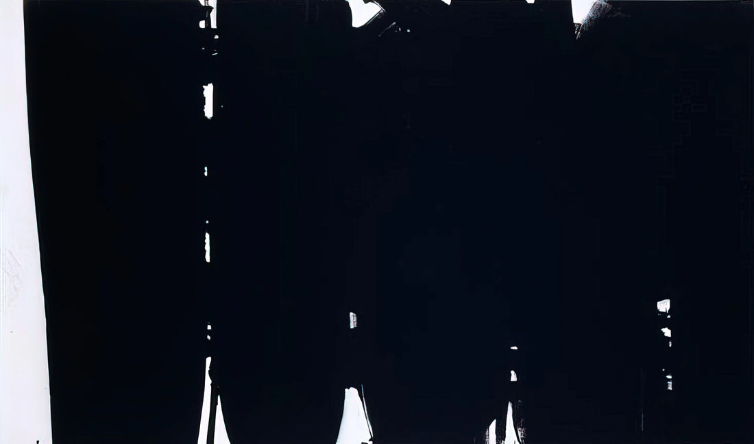 Pierre Soulages Paintings: The Master of Black Light and Outrenoir - Peinture 220 x 366 cm, 14 mai 1968 - 1968 by Pierre Soulages
