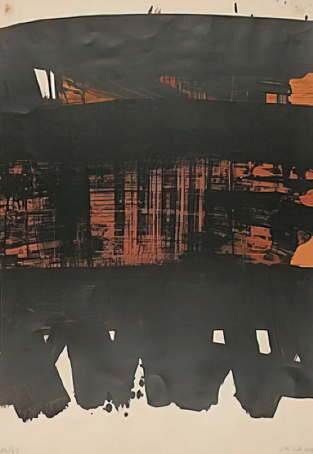 Pierre Soulages and Aglaé Soulages: The Inseparable Bond Behind the Master of Black - Lithographie No. 22 - 1969 by Pierre Soulages