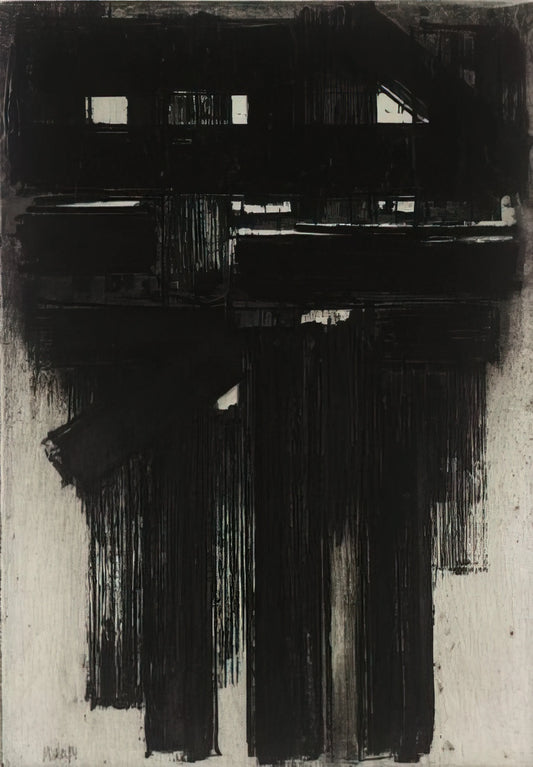 Pierre Soulages: Master of Outrenoir and the Power of Black - Untitled Intaglio - 1956 by Pierre Soulages