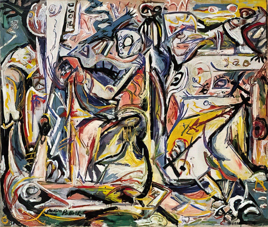 Pollock Prints for Sale: A Collector's Guide to Authentic Abstract Expressionism - CIRCUMCISION JANUARY 1946 1 by Jackson Pollock
