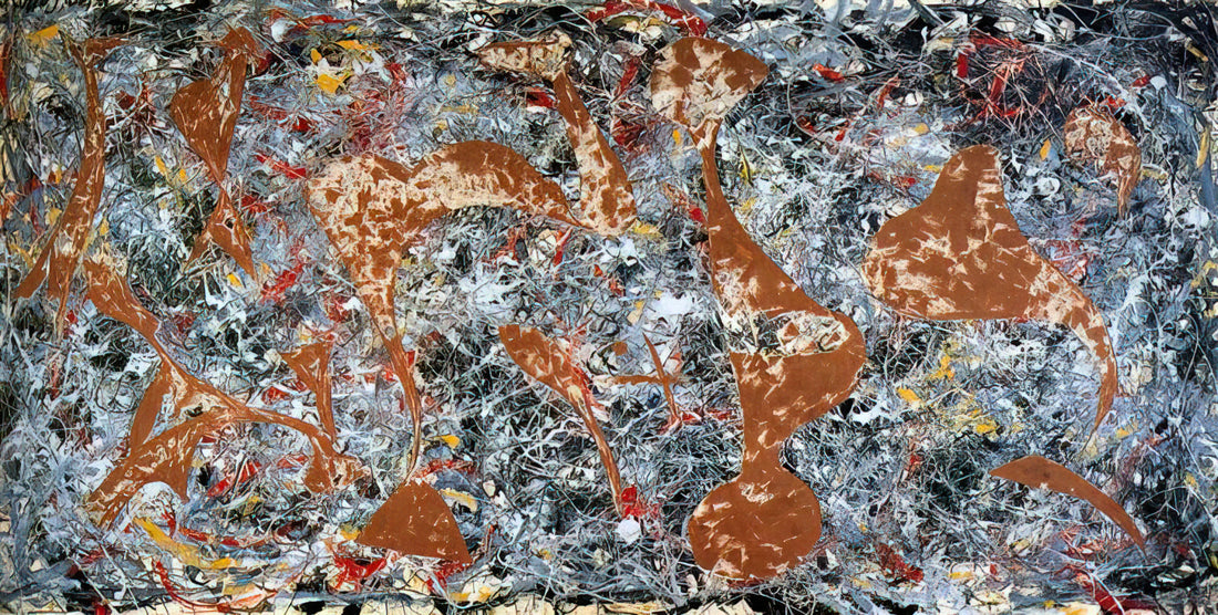 Pollock at MoMA: A Deep Dive into the Abstract Expressionist Master's Museum Legacy - NUMBER 7 OUT OF THE WEB 1949 by Jackson Pollock