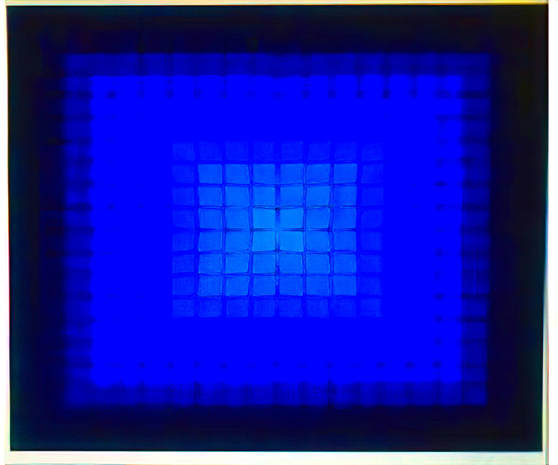 Poster Victor Vasarely: The Master of Op Art and His Enduring Legacy in Modern Decor - Quasar - 1966 by Victor Vasarely