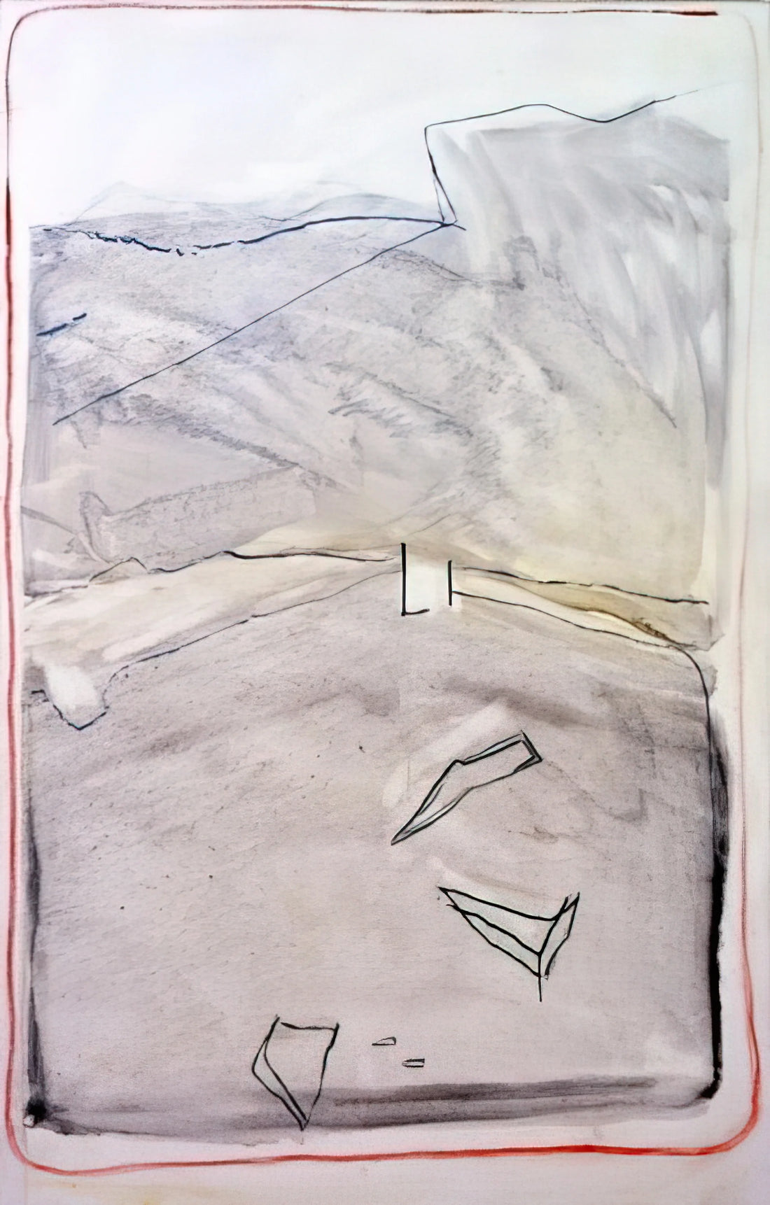 Raoul De Keyser Prints: The Elusive Poetry of Belgian Abstraction - Wait - 2006 by Raoul De Keyser