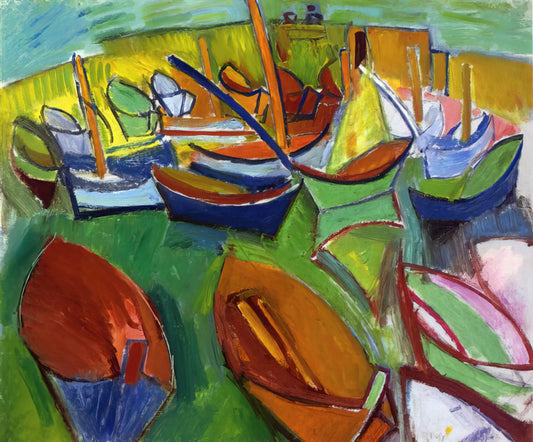 Raoul Dufy Posters & Prints: The Joyful Legacy of a Modern Master - MARTIGUES 1907 by Raoul Dufy