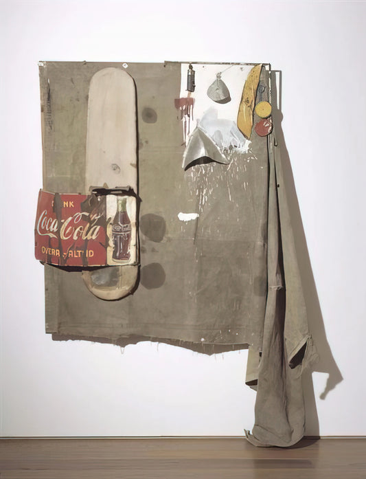 Rauschenberg Stoned Moon: The Artist's Lunar Legacy and NASA Collaboration - DYLABY 1962 by Robert Rauschenberg