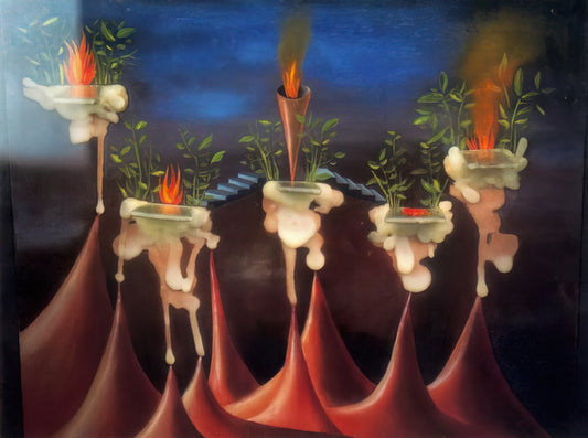Remedios Varo Canvas: A Journey into the Surrealist's Enchanted Worlds - THE DESIRE by Remedios Varo