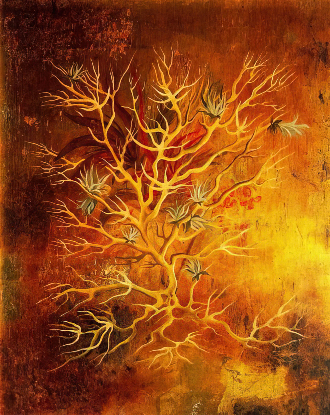 Remedios Varo Prints for Sale: A Collector's Guide to Surrealist Masterpieces - PLANT 1960 by Remedios Varo