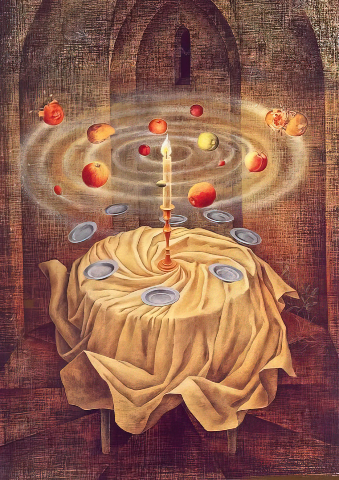 Remedios Varo Reproductions: A Collector's Guide to Surrealist Masterpieces - STILL LIFE RESLICITANDO 1963 by Remedios Varo