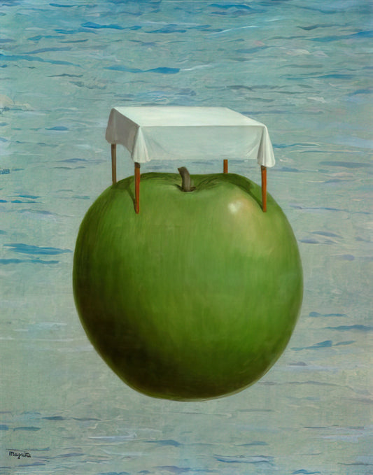 René Magritte Paintings: Decoding 'This Is Not a Pipe' and the Surrealist Master's Visual Philosophy - FINE REALITIES 1964 by Rene Magritte