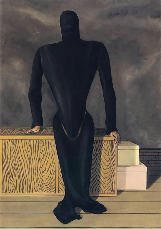 René Magritte Top 10 Paintings: A Curator's Guide to His Most Iconic Works - THE FEMALE THIEF 1927 by Rene Magritte