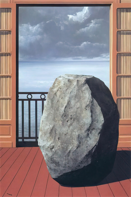 René Magritte: The Master of Surrealist Mystery and Visual Paradox - INVISIBLE WORLD 1954 by Rene Magritte