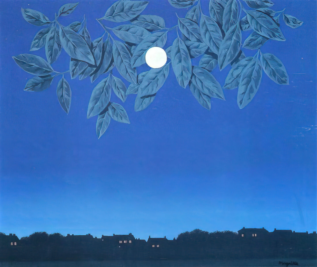 René Magritte: The Master of Surrealist Mystery and Visual Paradox - THE BLANK PAGE 1967 by Rene Magritte