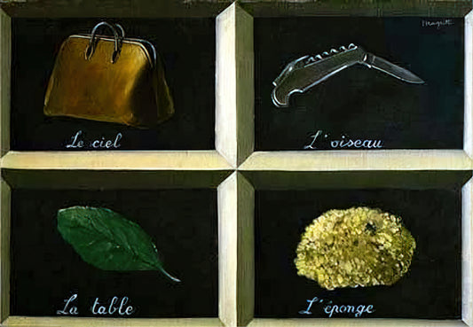 René Magritte: The Master of Surrealist Mystery and Visual Paradox - THE INTERPRETATION OF DREAMS 1927 by Rene Magritte
