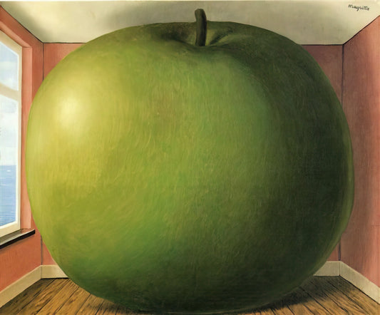 René Magritte: The Master of Surrealist Mystery and Visual Paradox - THE LISTENING ROOM 1952 by Rene Magritte