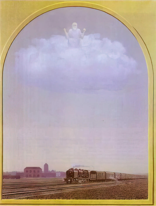 René Magritte's Sabena Airlines: The Surrealist's Corporate Art Legacy - THE NIGHTINGALE 1962 by Rene Magritte