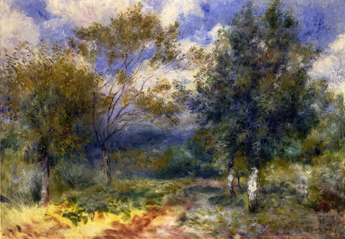 Renoir Portraits: Capturing the Radiance of Human Connection - Sunny Landscape by Pierre-Auguste Renoir
