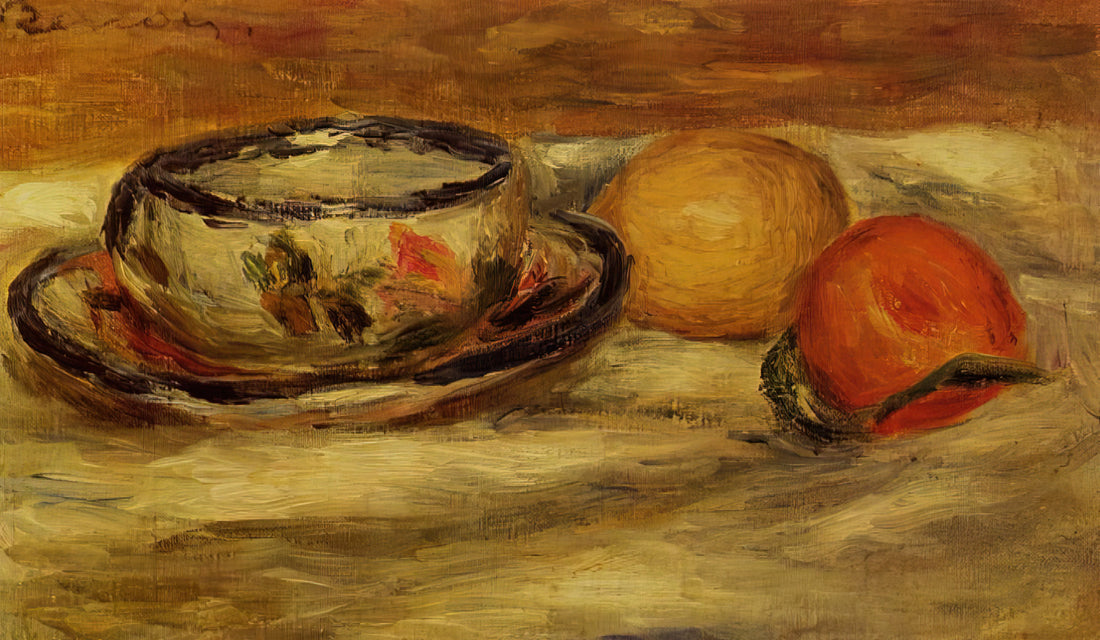 Renoir Signed Lithograph: A Collector's Guide to Authenticity, Value, and Artistic Legacy - Cup, Lemon and Tomato by Pierre-Auguste Renoir