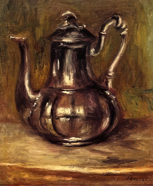 Renwa: The Artist Bridging Traditional Japanese Aesthetics with Contemporary Vision - Coffee Pot by Pierre-Auguste Renoir