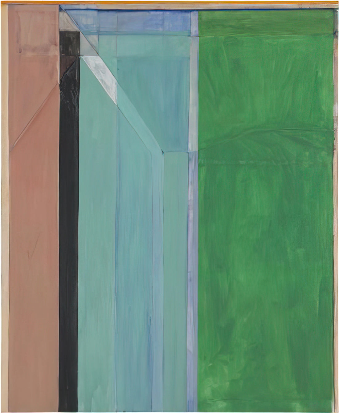Richard Diebenkorn Art: The Lyrical Abstraction of Ocean Park and Beyond - Ocean Park #30 by Richard Diebenkorn