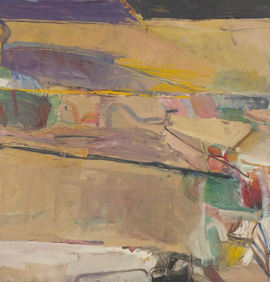 Richard Diebenkorn Ocean Park 116: Unveiling a Masterpiece of Californian Abstraction - Berkeley #54 by Richard Diebenkorn