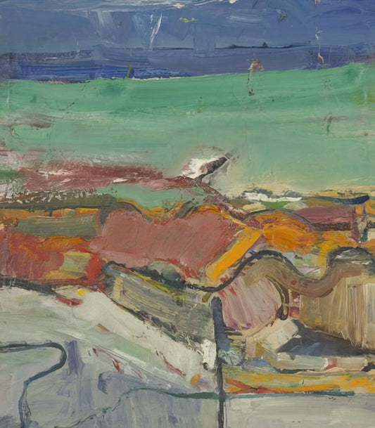 Richard Diebenkorn at SFMOMA: A Journey Through Ocean Park and Beyond - Berkeley by Richard Diebenkorn