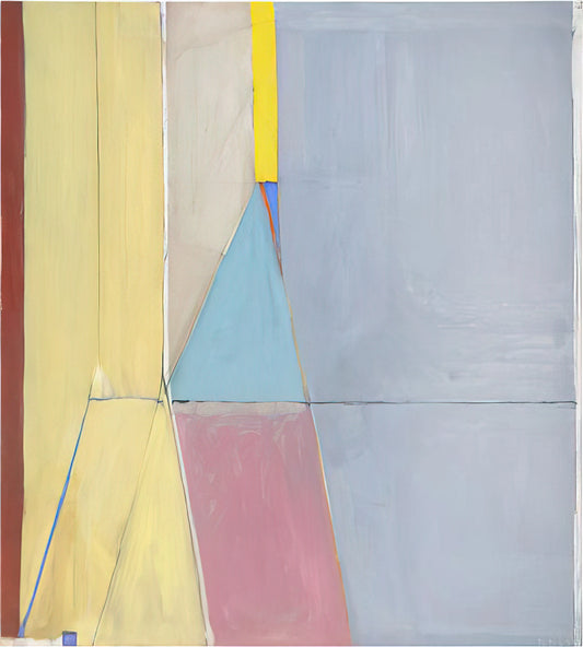 Richard Diebenkorn: El Pintor que Transformó el Arte Abstracto y Figurativo - Ocean Park #21 by Richard Diebenkorn