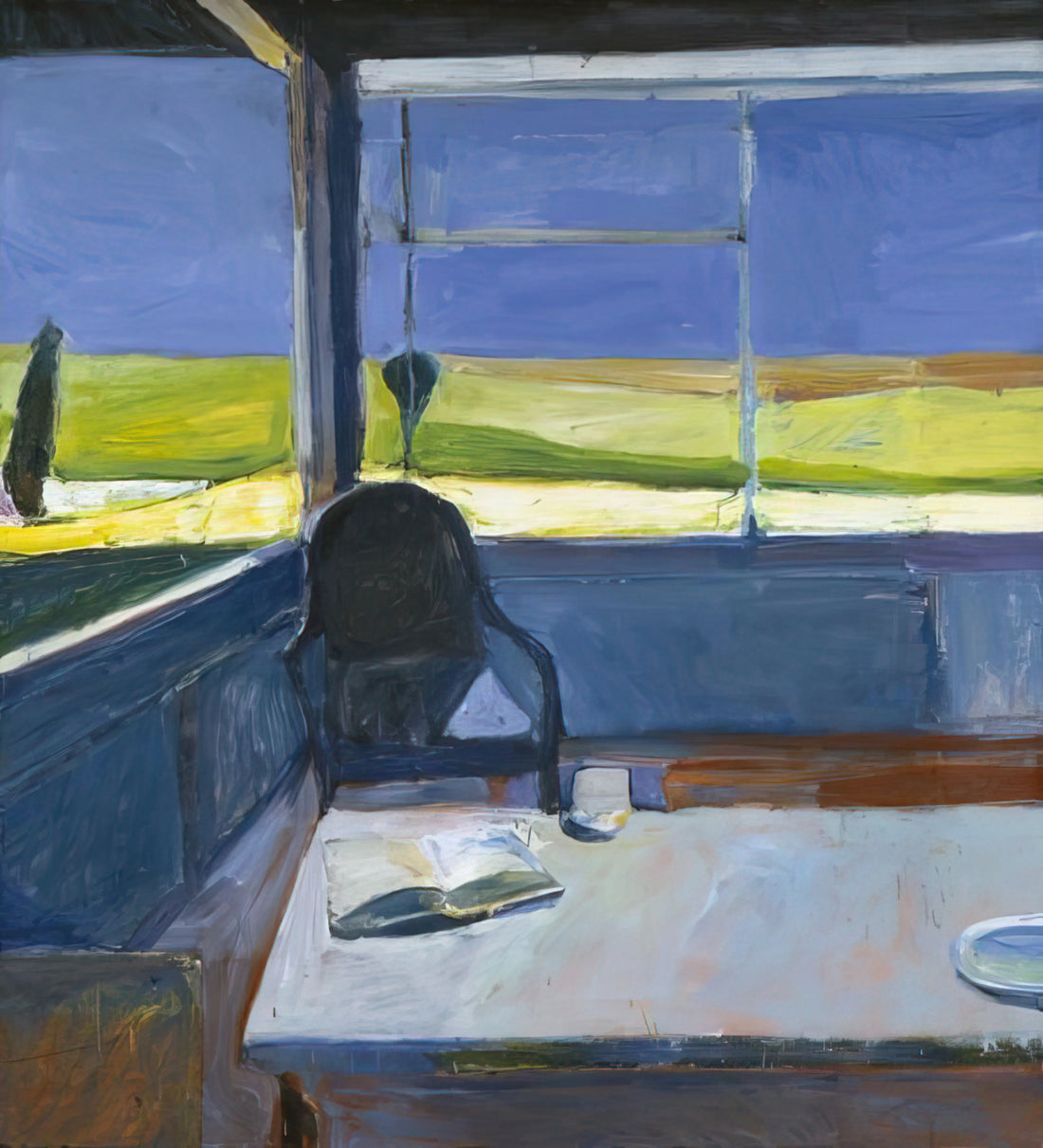 Richard Diebenkorn: The Figurative Works on Paper That Shaped a Master - Interior with Book by Richard Diebenkorn