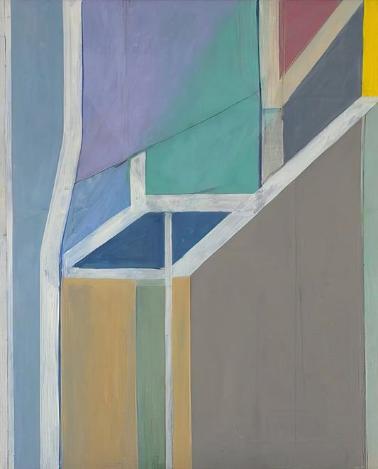 Richard Diebenkorn: The Master of Light, Space, and the California Abstract - Ocean Park #19 by Richard Diebenkorn