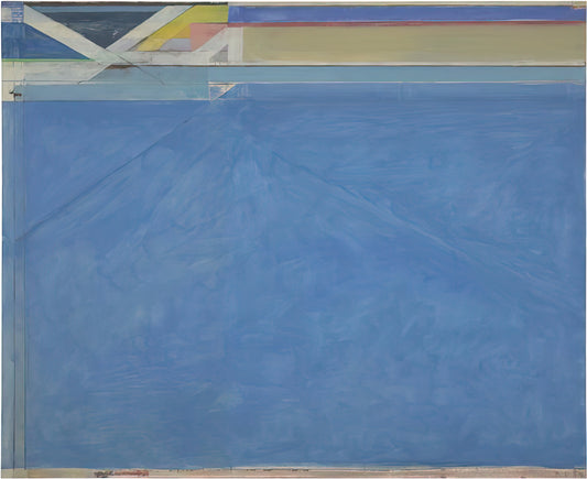 Richard Diebenkorn: The Master of Luminous Abstraction and West Coast Light - Ocean Park #129 by Richard Diebenkorn