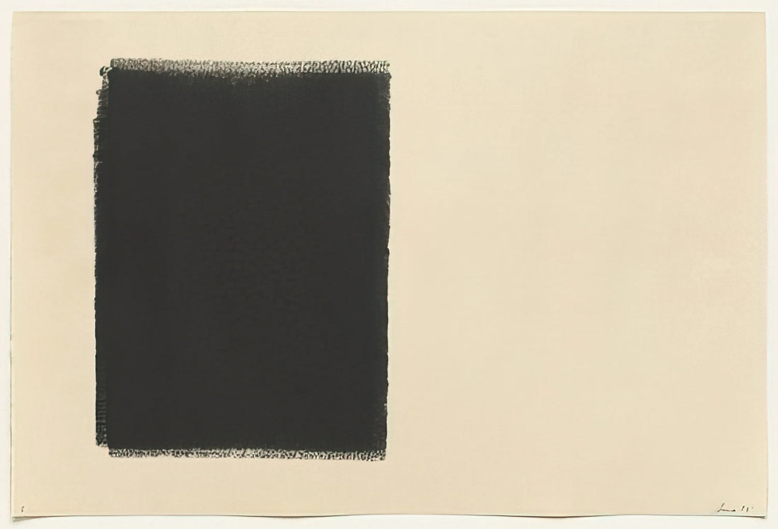 Richard Serra Casting: The Monumental Process Behind His Iconic Sculptures - UNTITLED 14 PART ROLLER DRAWING 1973 by Richard Serra
