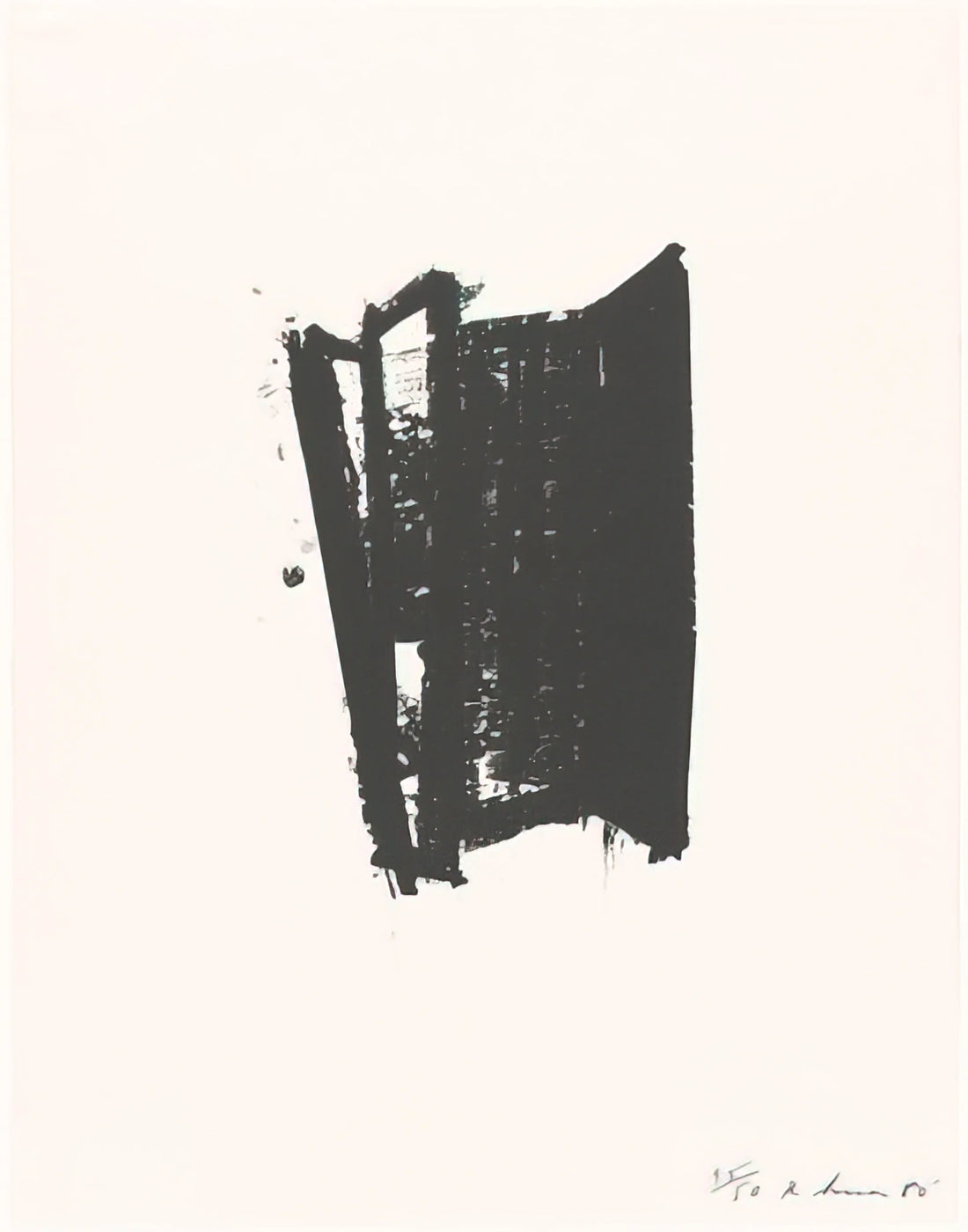 Richard Serra Reproductions: Bringing Monumental Minimalism to Your Space - SKETCH 6 1981 by Richard Serra