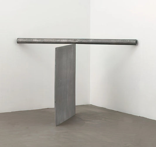 Richard Serra in 2022: A Monumental Legacy and Enduring Influence - EQUAL CORNER PROP PIECE 1970 by Richard Serra