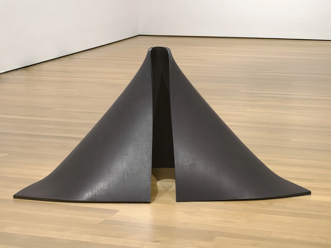 Richard Serra's Torqued Ellipses: A Masterclass in Space, Form, and Phenomenological Experience - TO LIFT 1967 by Richard Serra