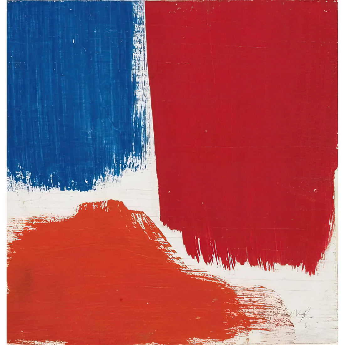Robert Goodnough Paintings for Sale: A Guide to the Abstract Expressionist's Work - Untitled - 1961 by Robert Goodnough