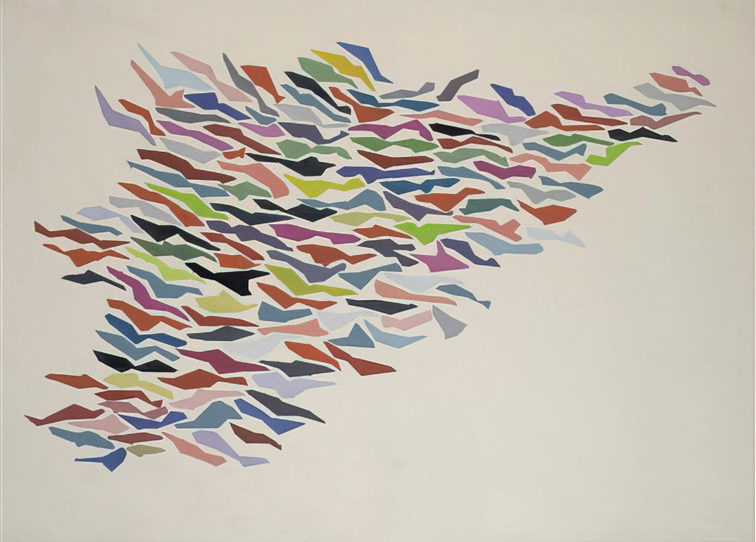 Robert Goodnough: The Abstract Expressionist Pioneer of Geometric Vitality - Variables with Color - Post-Painterly Abstraction by Robert Goodnough