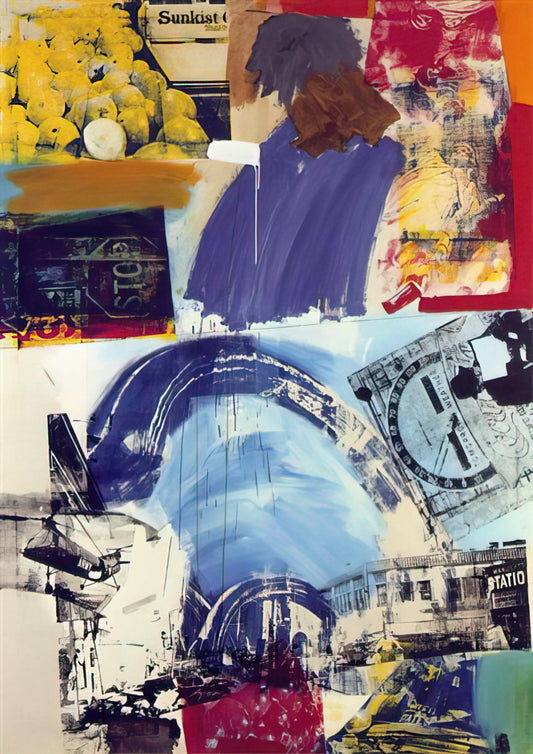 Robert Rauschenberg Prints: A Collector's Guide to the Combines Master's Legacy - HARBOR by Robert Rauschenberg