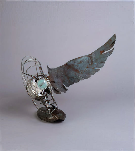 Robert Rauschenberg's Statue of Liberty: A Seminal Collage of American Iconography - MERCURY ZERO SUMMER GLUT 1987 by Robert Rauschenberg