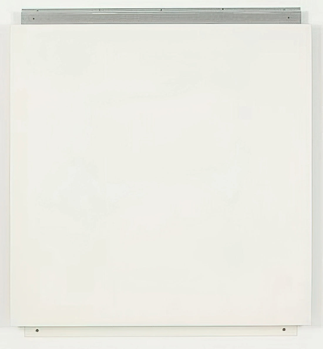 Robert Ryman White Canvas: The Radical Minimalism of Monochrome Mastery - Attendant - 1984 by Robert Ryman