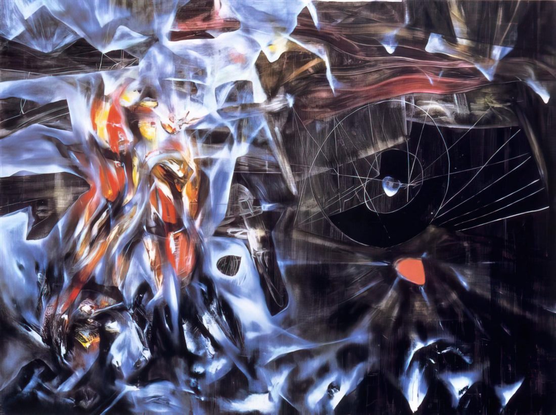Roberto Matta Acrylic Prints: Exploring the Surrealist Master's Vision in Modern Reproduction - DISASTERS OF MYSTICISM by Roberto Matta
