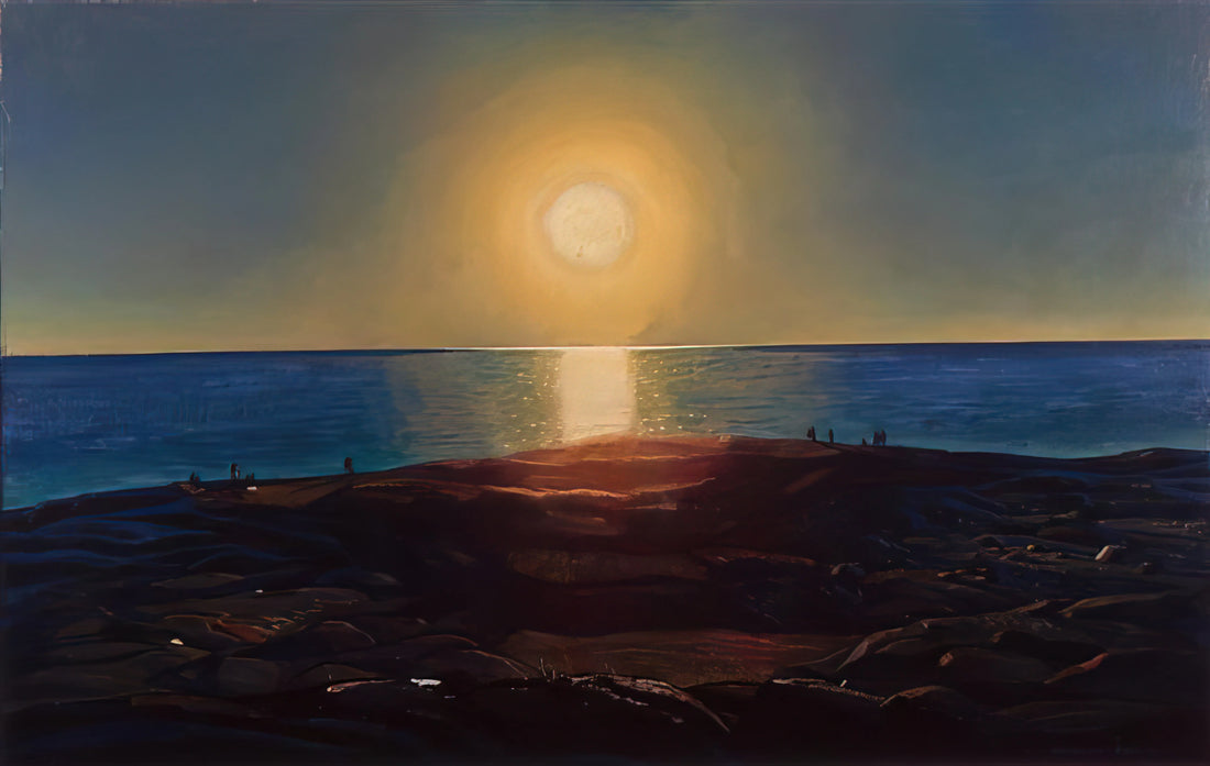 Rockwell Kent Drawings: An Exploration of American Modernism's Graphic Master - Calm and Free Maine Coast by Rockwell Kent