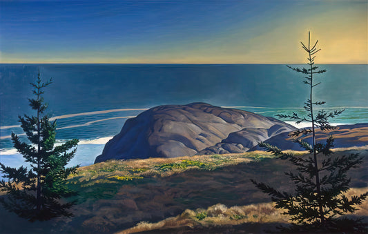 Rockwell Kent Style: The Definitive Guide to the Artist's Visionary Aesthetic - Young Spruces, Maine Coast by Rockwell Kent