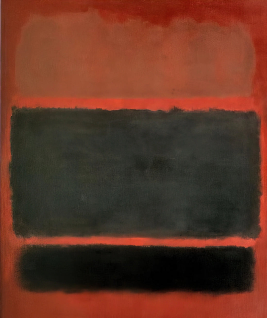 Rothko Chapel Paintings by Mark Rothko: A Sacred Space of Color and Contemplation - No.20 - 1957 by Mark Rothko