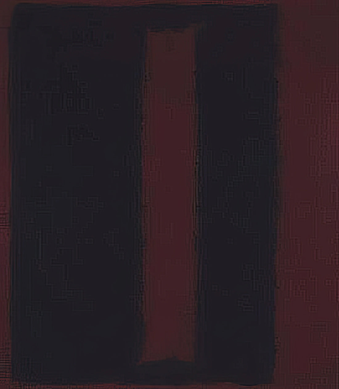 Rothko Gallery: The Sublime Experience of Color Field Painting - Black on Maroon - 1959 by Mark Rothko