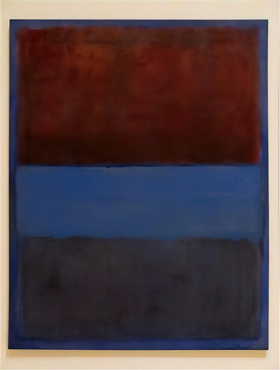 Rothko Giclée: The Definitive Guide to Museum-Quality Prints of a Modern Master - No.61 Rust and Blue - 1953 by Mark Rothko